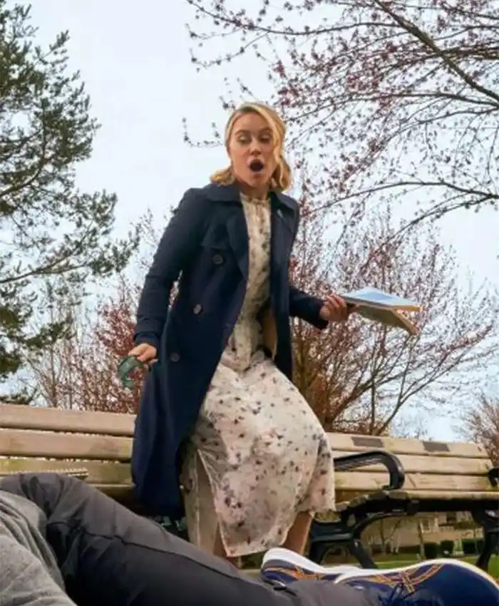 The Wedding Contract 2023 Becca Tobin Blue Coat The Wedding Contract 2023 Becca Tobin Blue Coat