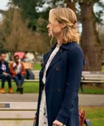 The Wedding Contract 2023 Becca Tobin Blue Coat