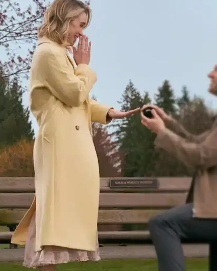 The Wedding Contract 2023 Rebecca Beige Coat The Wedding Contract 2023 Rebecca Beige Coat