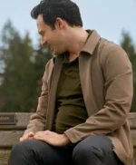 The Wedding Contract Jake Epstein Brown Jacket