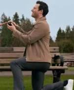 The Wedding Contract Jake Epstein Brown Jacket