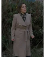 The Wedding Cottage 2023 Erin Krakow Brown Coat