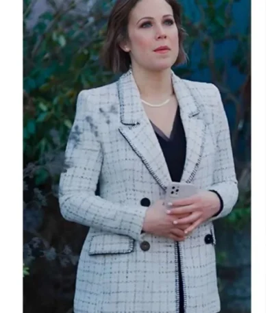 The Wedding Cottage 2023 Vanessa Doyle White Blazer