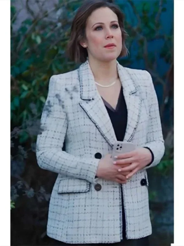 The Wedding Cottage 2023 Vanessa Doyle White Blazer