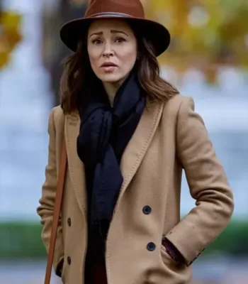 The Wedding Veil Inspiration 2023 Autumn Reeser Brown Coat