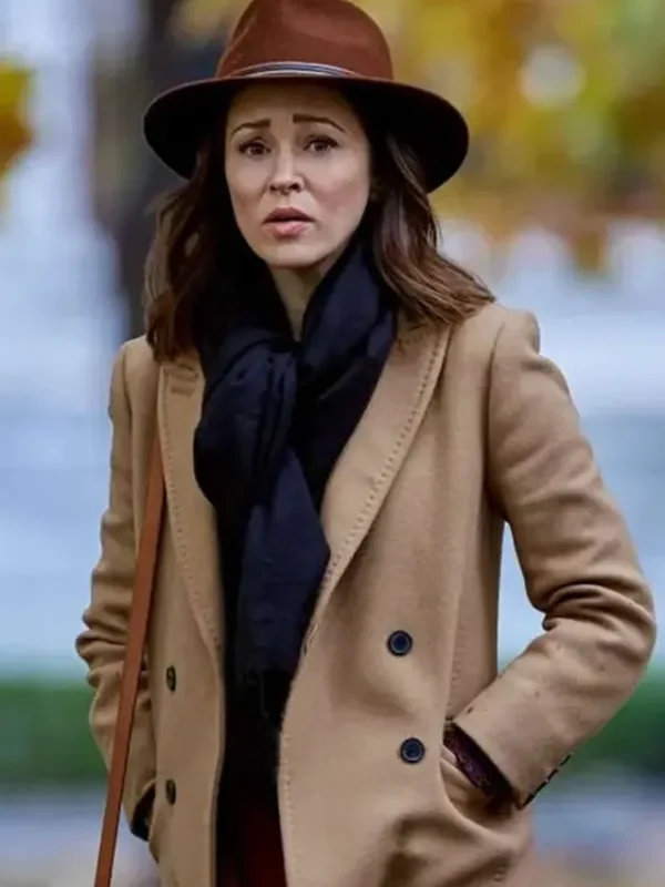 The Wedding Veil Inspiration 2023 Autumn Reeser Brown Coat