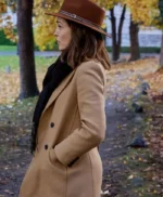 The Wedding Veil Inspiration 2023 Autumn Reeser Brown Coat