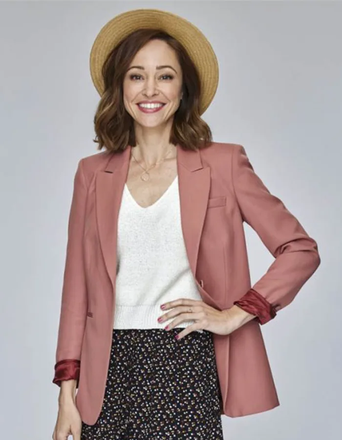The Wedding Veil Inspiration 2023 Autumn Reeser Pink Blazer The Wedding Veil Inspiration 2023 Autumn Reeser Pink Blazer