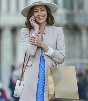 The Wedding Veil Inspiration 2023 Autumn Reeser Coat