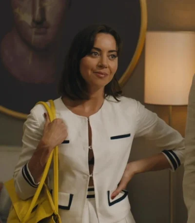 The White Lotus S02 Aubrey Plaza Jacket