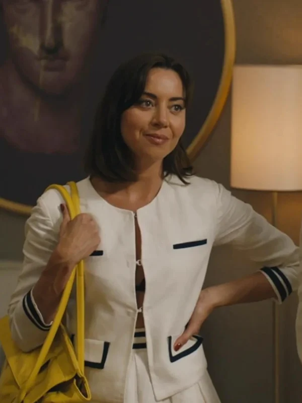 The White Lotus S02 Aubrey Plaza Jacket