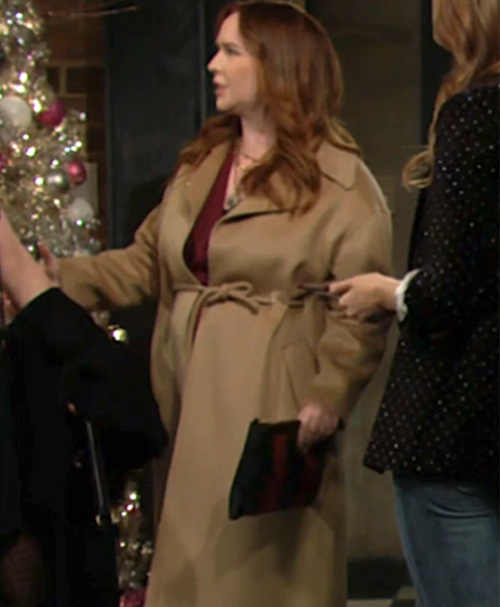 The Young And The Restless Mariah Copeland Wool Coat The Young And The Restless Mariah Copeland Wool Coat