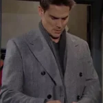 The Young and The Restless Adam Newman Grey Coat