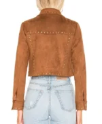 The Young and The Restless Mariah Copeland Brown Suede Jacket