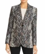 The Young and The Restless Tracey E Bregman Snakeskin Blazer