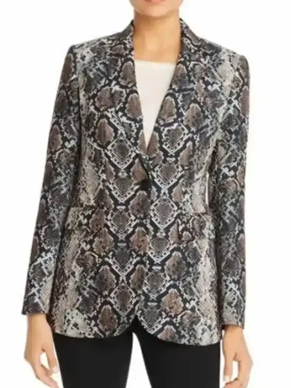 The Young and The Restless Tracey E Bregman Snakeskin Blazer
