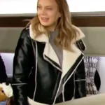 The Young and the Restless Abby Newman Leather Shearling Jacket