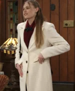 The Young and the Restless Claire Grace White Coat