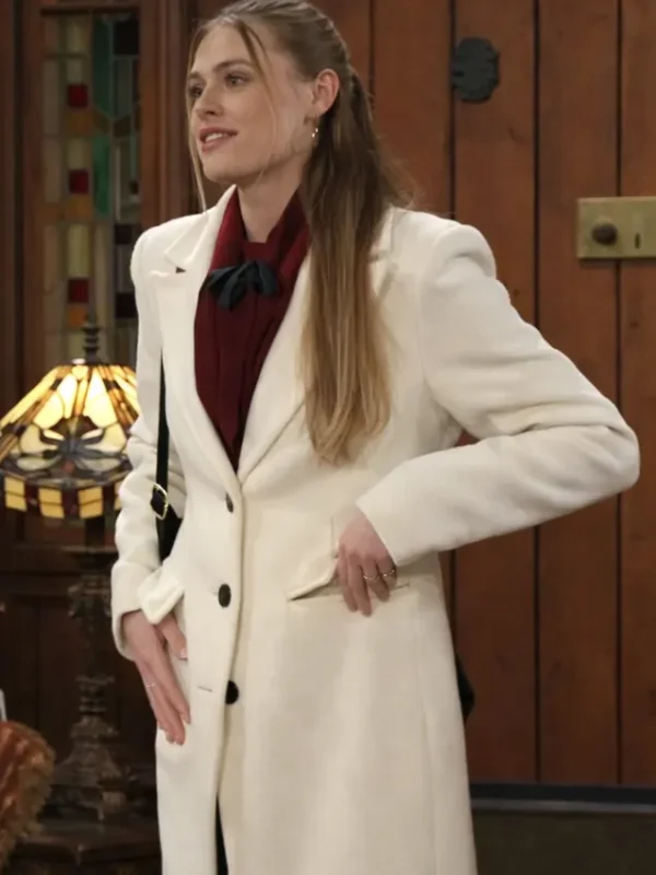 The Young and the Restless Claire Grace White Coat