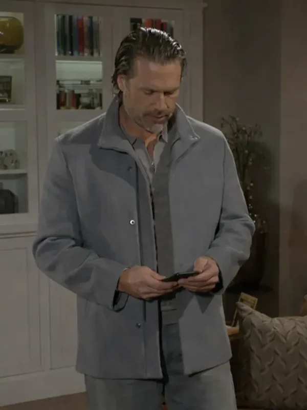 The Young and the Restless Nicholas Newman Grey Jacket