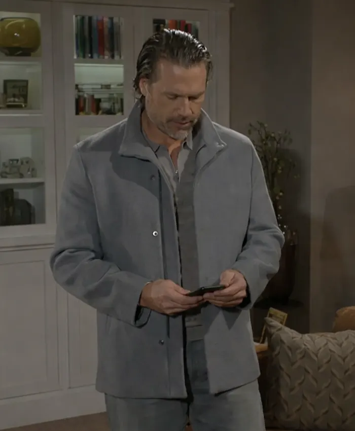 The Young and the Restless Nicholas Newman Grey Jacket The Young and the Restless Nicholas Newman Grey Jacket