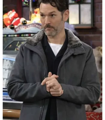 The Young and the Restless S53 Daniel Romalotti Grey Wool Jacket
