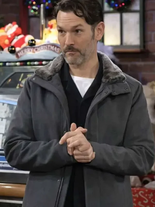 The Young and the Restless S53 Daniel Romalotti Grey Wool Jacket