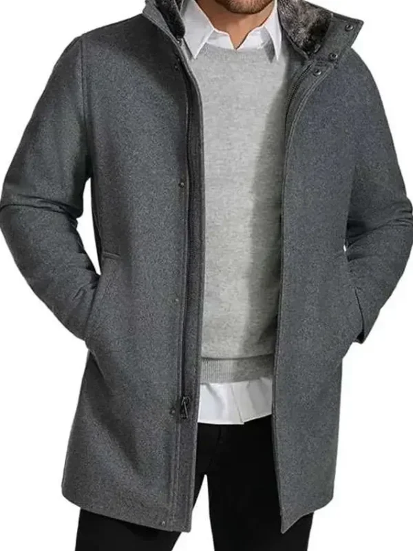The Young and the Restless S53 Daniel Romalotti Grey Wool Jacket