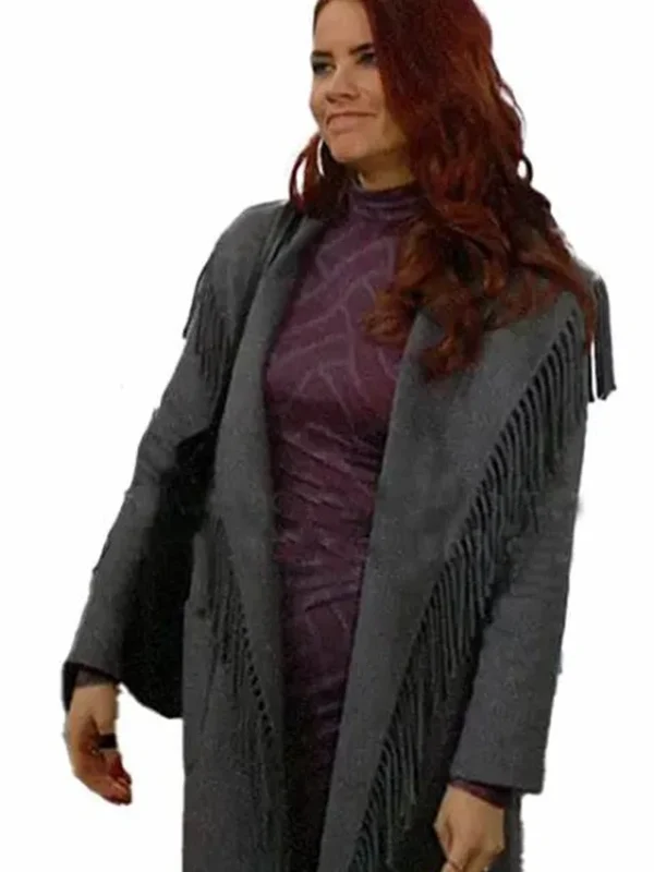 The Young and the Restless Sally Spectra Wool-Blend Robe Coat