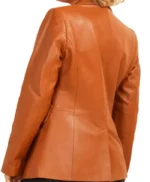 The Young and the Restless Sharon Collins Brown Leather Blazer