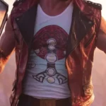 Thor Love and Thunder Chris Hemsworth Quilted Biker Vest