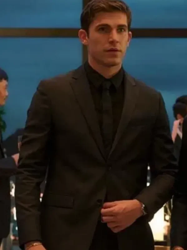 Through My Window Artemis Hidalgo Notch Collar Black Suit