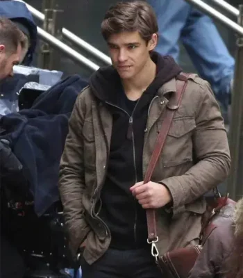 Titans Dick Grayson Brown Cotton Jacket
