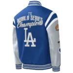 Title Holder LA Dodgers Royal and Gray Jacket