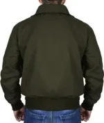 Tom Cruise Top Gun Maverick 2 Dark Green Bomber Jacket