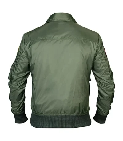 Tom Cruise Top Gun Maverick Green Jacket