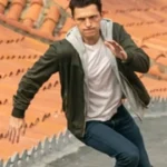 Tom Holland Uncharted Green Bomber Jacket