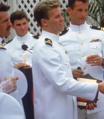 Top Gun 1986 White Airforce Uniform