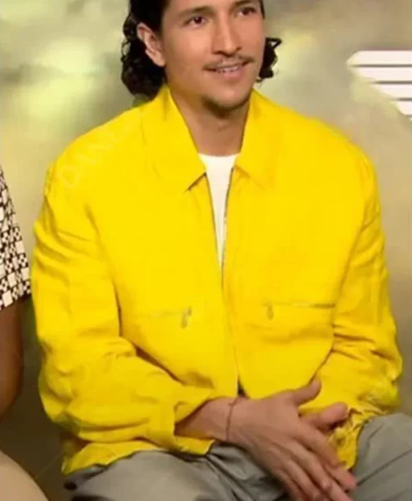 Top Gun Maverick Danny Ramirez Yellow Cotton Bomber Jacket