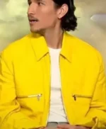 Top Gun Maverick Danny Ramirez Yellow Cotton Bomber Jacket