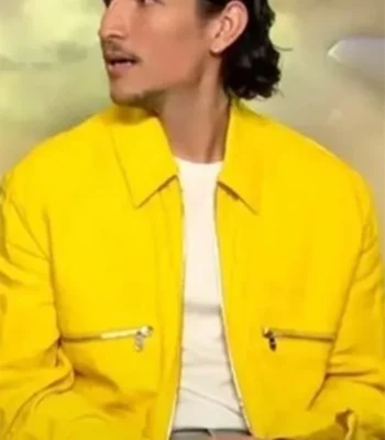 Top Gun Maverick Danny Ramirez Yellow Cotton Bomber Jacket