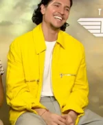 Top Gun Maverick Danny Ramirez Yellow Cotton Bomber Jacket