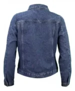 Top Gun Maverick Jennifer Connelly Blue Denim Trucker Jacket