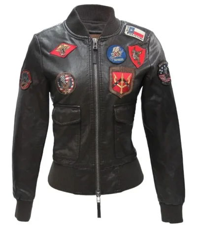 Top Gun Women’s Vegan Bomber Jacket