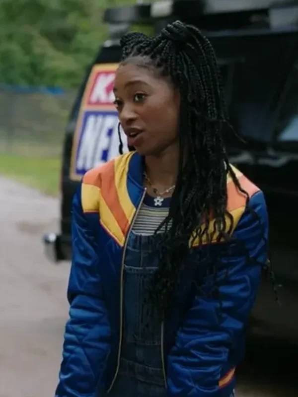 Amelia Creston Totally Killer 2023 Bomber Jacket