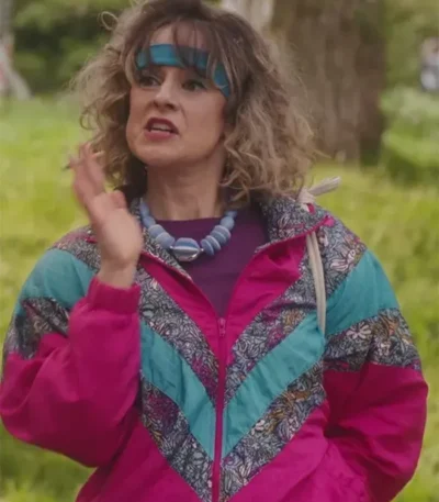 Tara Pratt Totally Killer 2023 Multicolor Jacket