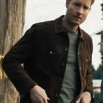 Tracker Colter Shaw Brown Suede Leather Jacket