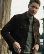 Tracker Colter Shaw Brown Suede Leather Jacket
