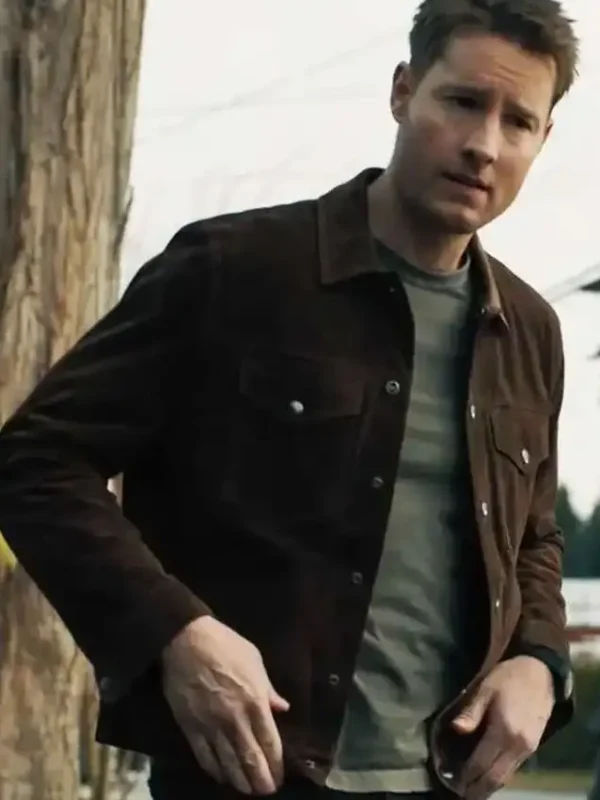 Tracker Colter Shaw Brown Suede Leather Jacket