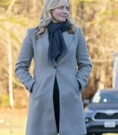Tracker Erika Kennedy Grey Wool Coat